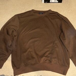 H&M Men's Brown Crewneck